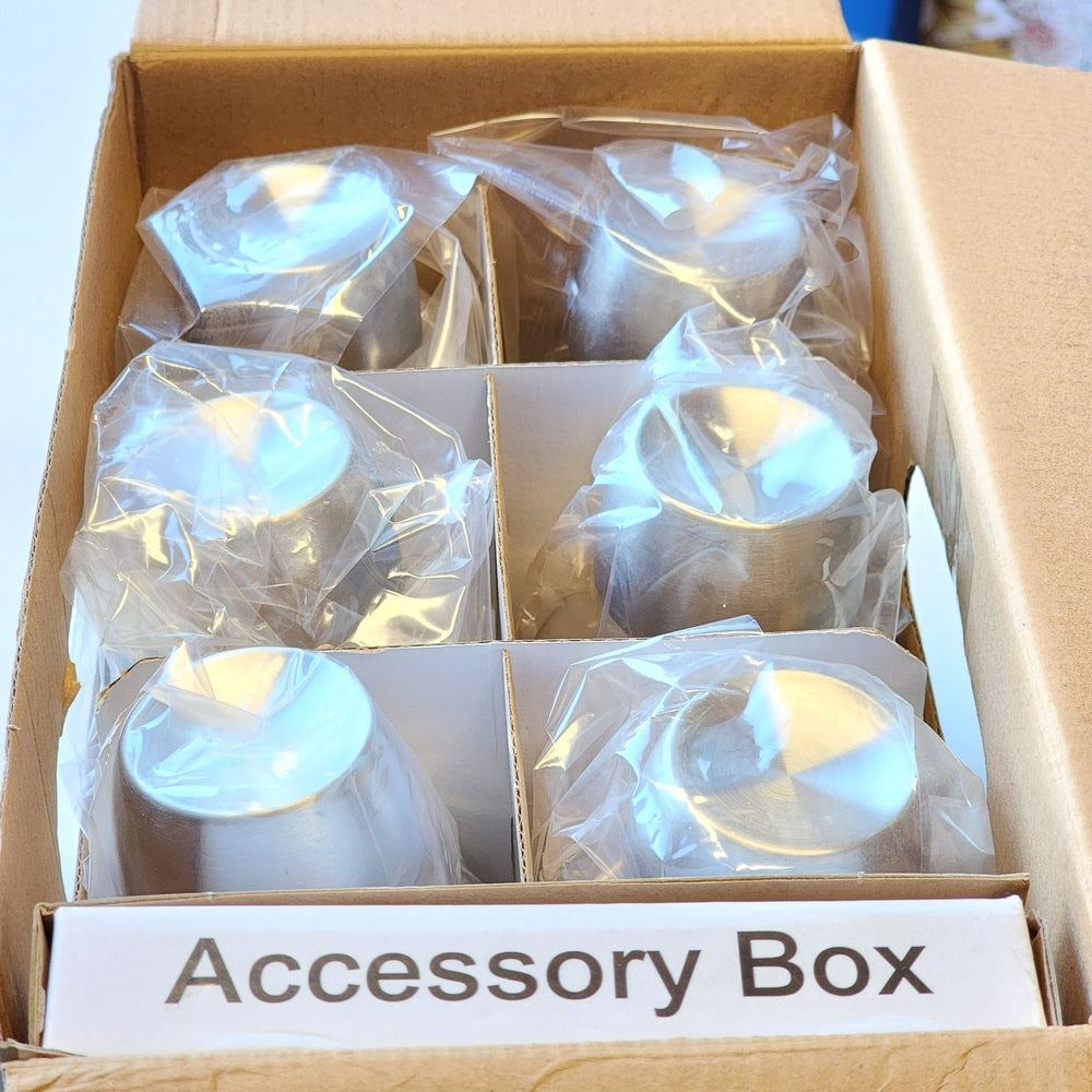 Brandywine Stainless Steel Passage Hall and Closet Door Knob Contractor Pack (6-Piece) (T8630BD6RXD4B32) Brandywine Stainless Steel Passage Hall and Closet Door Knob Contractor Pack (6-Piece) (T8630BD6RXD4B32)